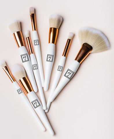 Gold Professional Makeup Brush Set